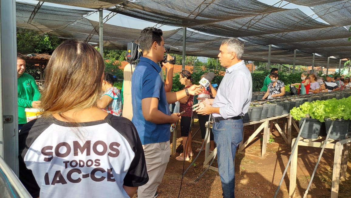 Horta Social realiza a sexta colheita, de 2023, no Conjunto Ceará