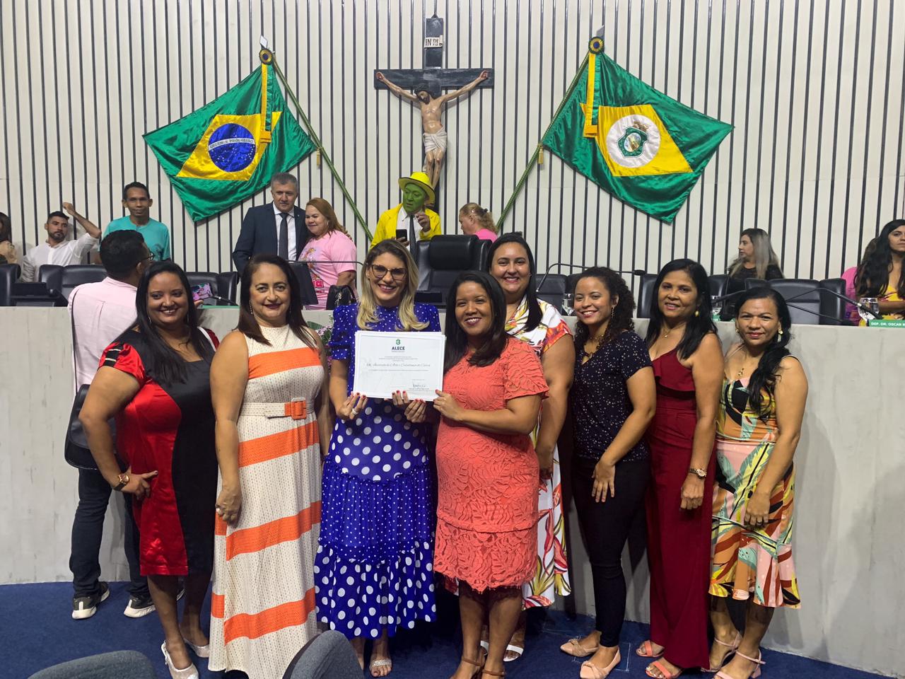 IAC-CE  recebe homenagem, na Alece, pela excelência na execução de projetos sociais em Fortaleza