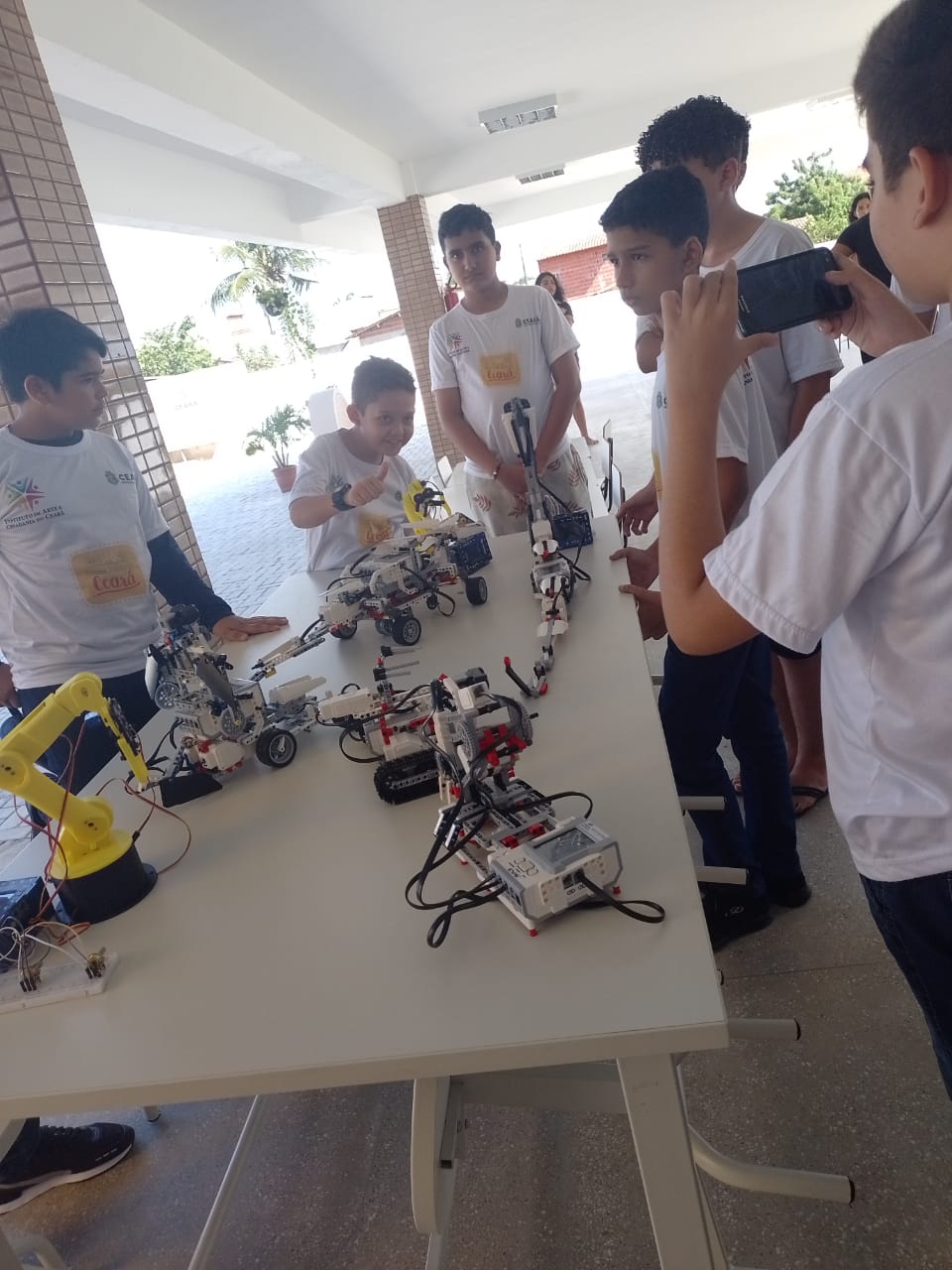 IAC-CE reinicia aulas de robótica no Complexo Social Mais Infância do Curió