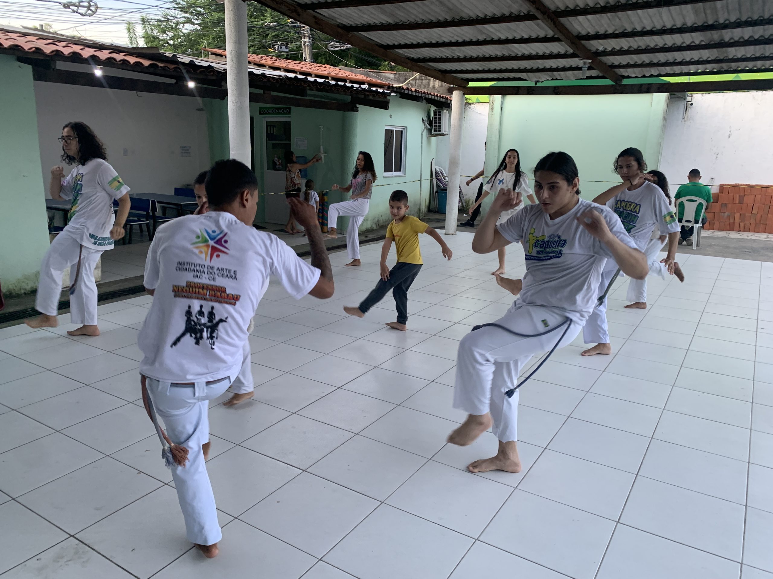 A Capoeira agrega resultados ao trabalho social do IAC-CE, desde 2016