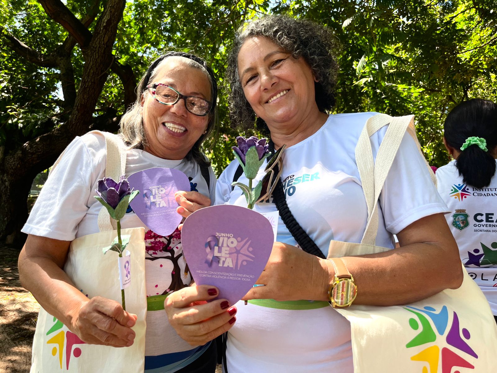 Junho Violeta no IAC-CE promove respeito, acolhimento e importância da pessoa idosa na sociedade
