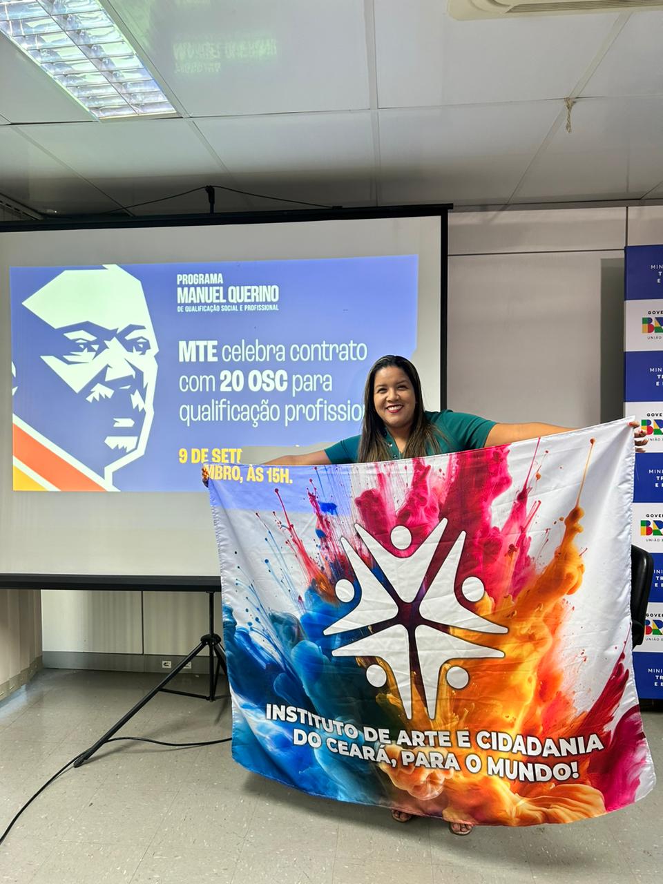 IAC-CE participa de encontro em Brasília para celebrar termo de fomento para qualificação profissional de 750 trabalhadores no Ceará