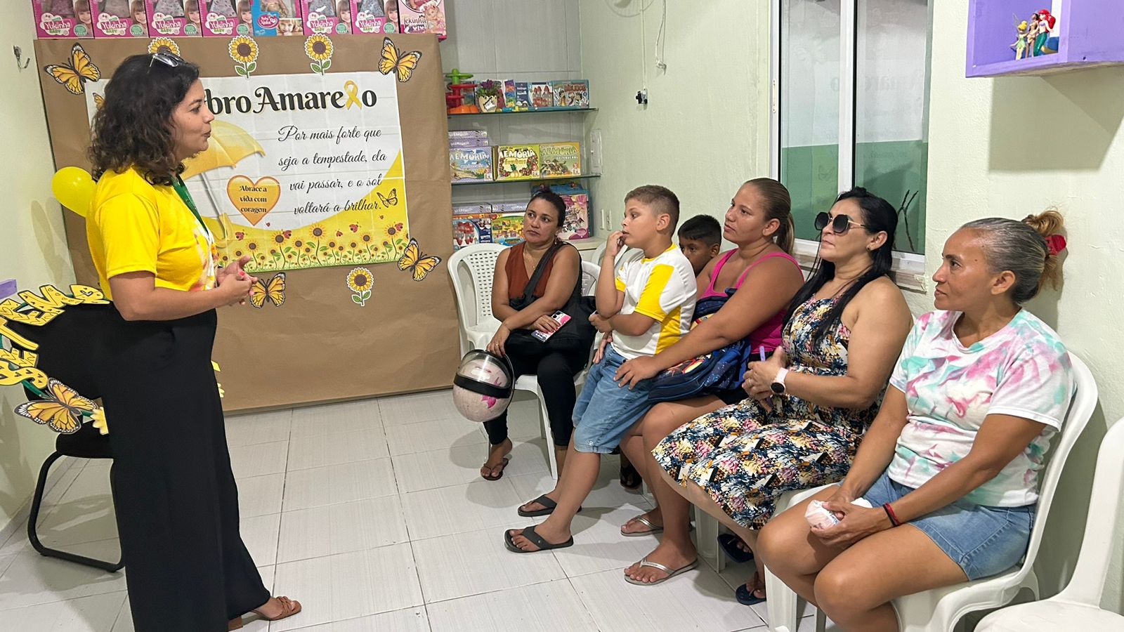 IAC-CE realizou amplas ações de conscientização e prevenção ao suicídio em diversos projetos sociais em alusão ao “Setembro Amarelo”