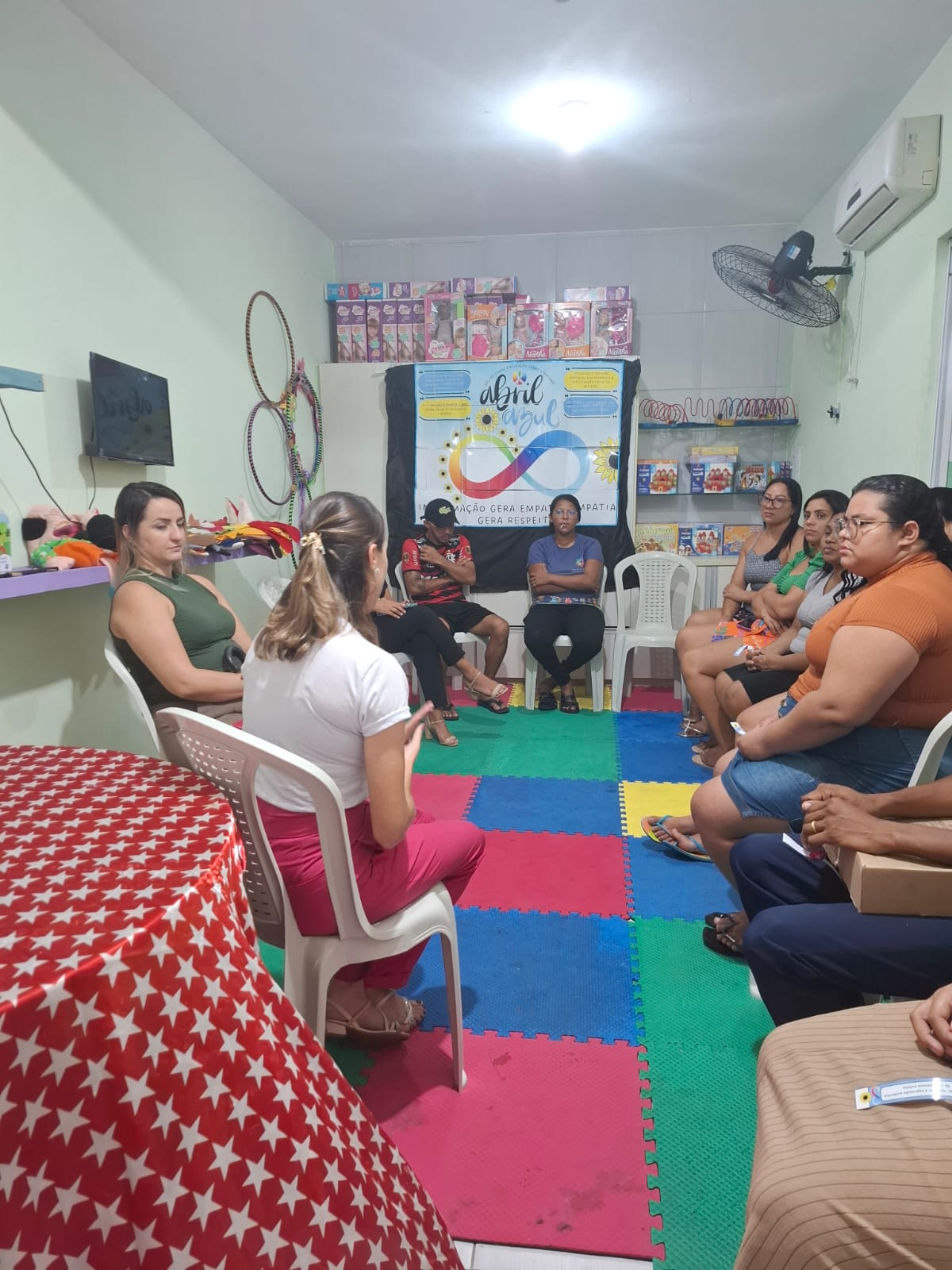 Abril Azul: Um mês para celebrar o trabalho exemplar do IAC-CE nas Creches Raio de Luz, Semeando o Saber e Creche Mundo Feliz