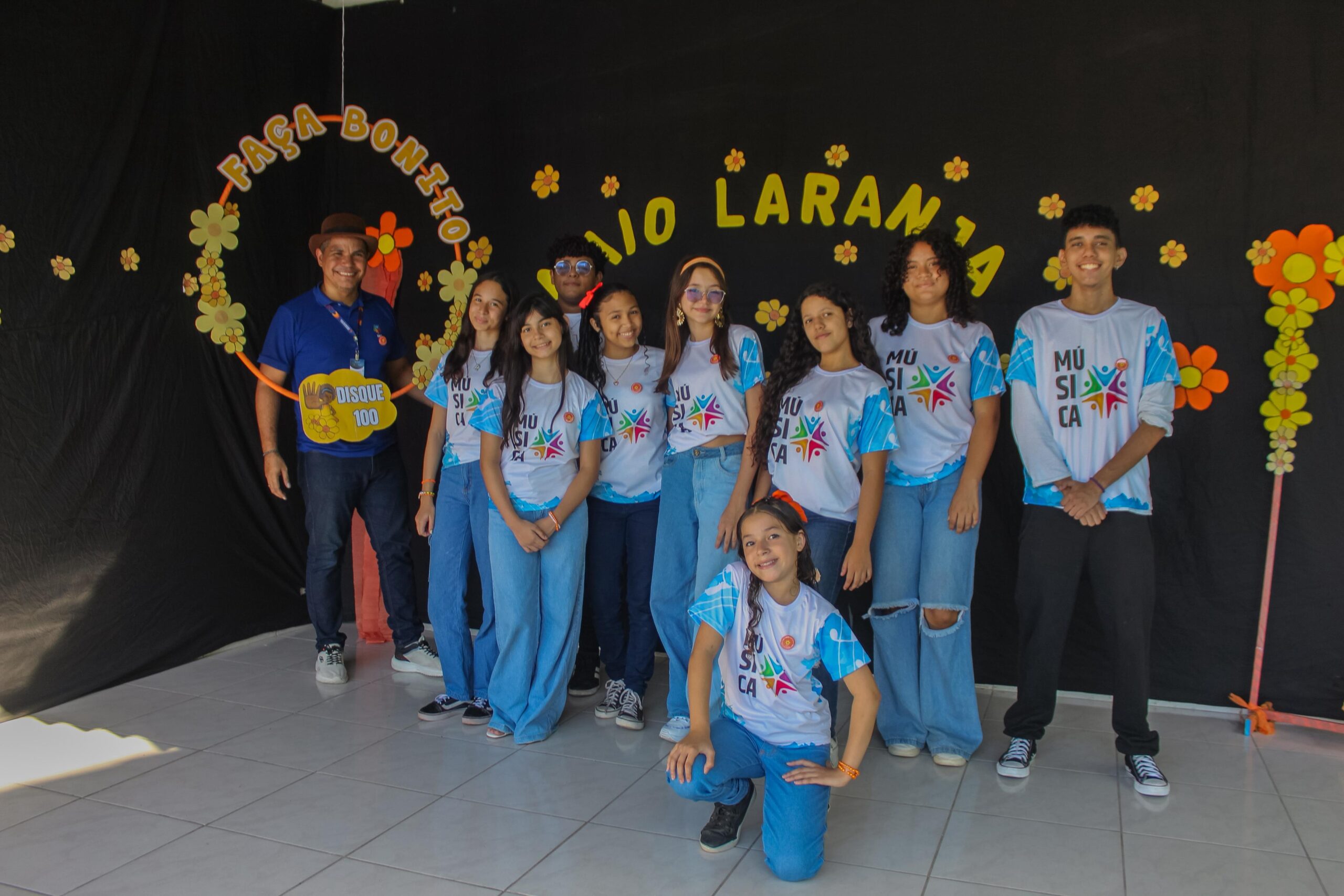 IAC_CE encerra o Maio Laranja com ação cultural e educativa pelo combate ao abuso infantil